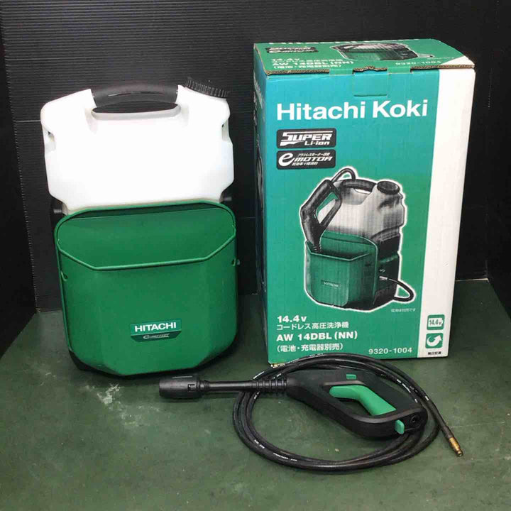 ◇ハイコーキ(HIKOKI ※旧:日立工機) 充電式高圧洗浄機 AW14DBL(NN)【戸田店】