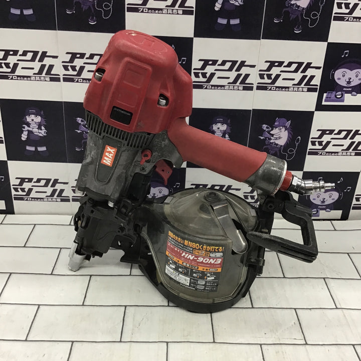 ★マックス(MAX) 高圧エア釘打ち機 HN-90N3【所沢店】