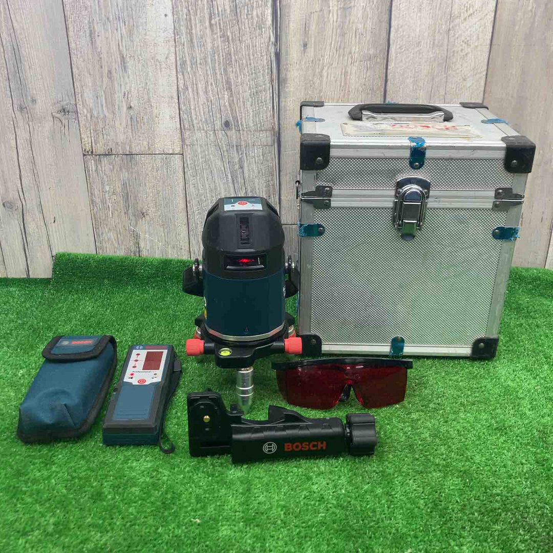 ジャンク品◇ボッシュ(BOSCH) 電子整準方式 ・レーザー墨出し器 GLL8-40ELR【富山店】●風