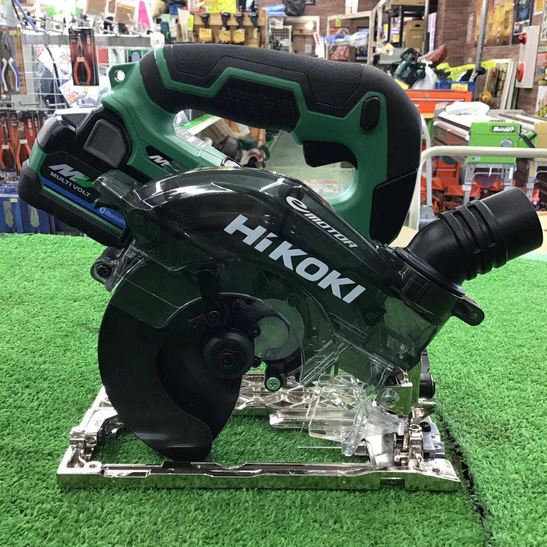 ★ハイコーキ(HIKOKI ※旧:日立工機) 125mm マルチボルト コードレス集じん丸のこ C3605DYC(XPSZ)【桶川店】