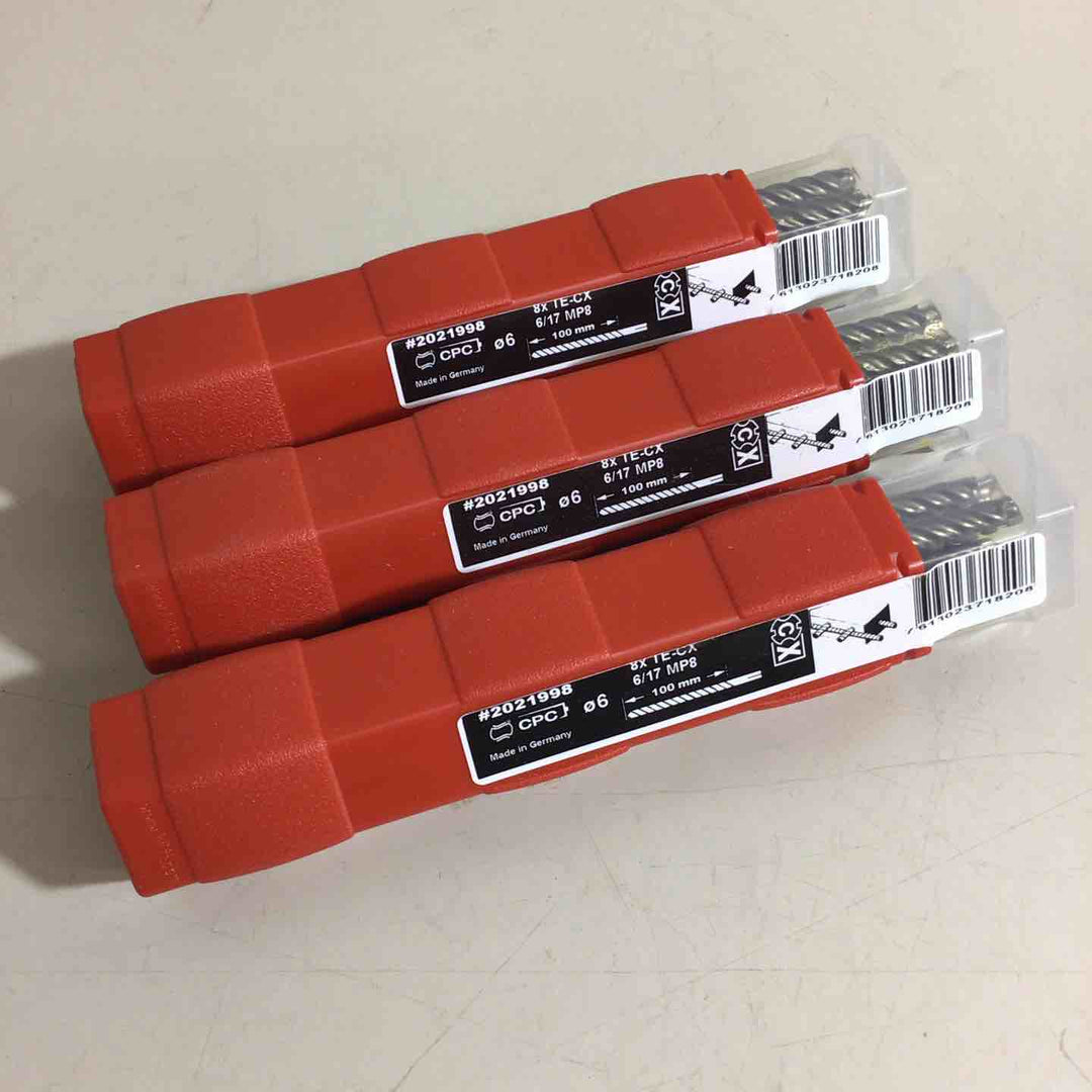 【未使用品(未開封)】HILTI ヒルティ ドリルビット TE-CX 16/17 MP8  8本 3個セット 24本【戸田店】