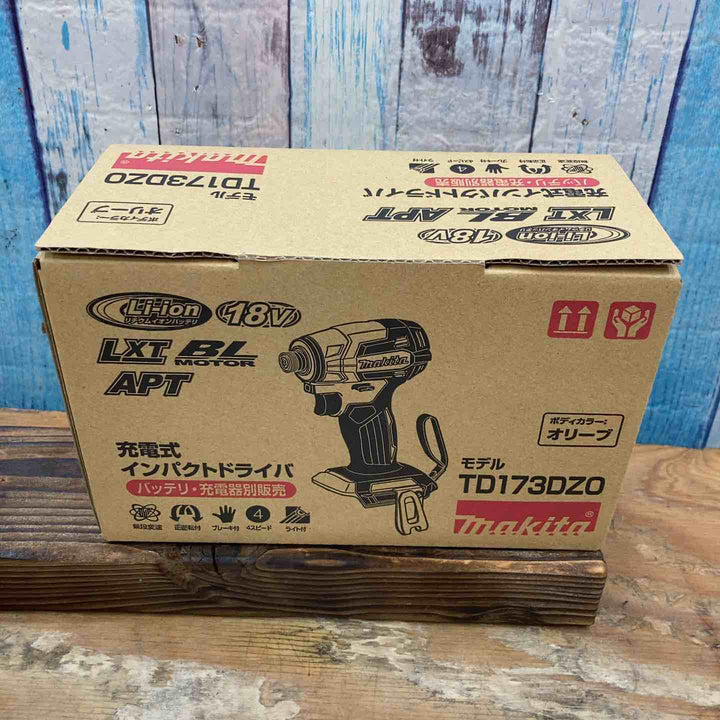 ★マキタ(makita) 18Vコードレスインパクトドライバー TD173DZO 本体のみ【柏店】