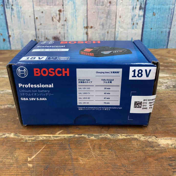 ◇BOSCH(ボッシュ) 18V5.0Ahリチウムイオンバッテリー A1850LIB【柏店】