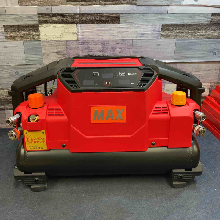 ★マックス(MAX) 高圧常圧兼用エアコンプレッサー AK-HL1310E2_レッド【八潮店】