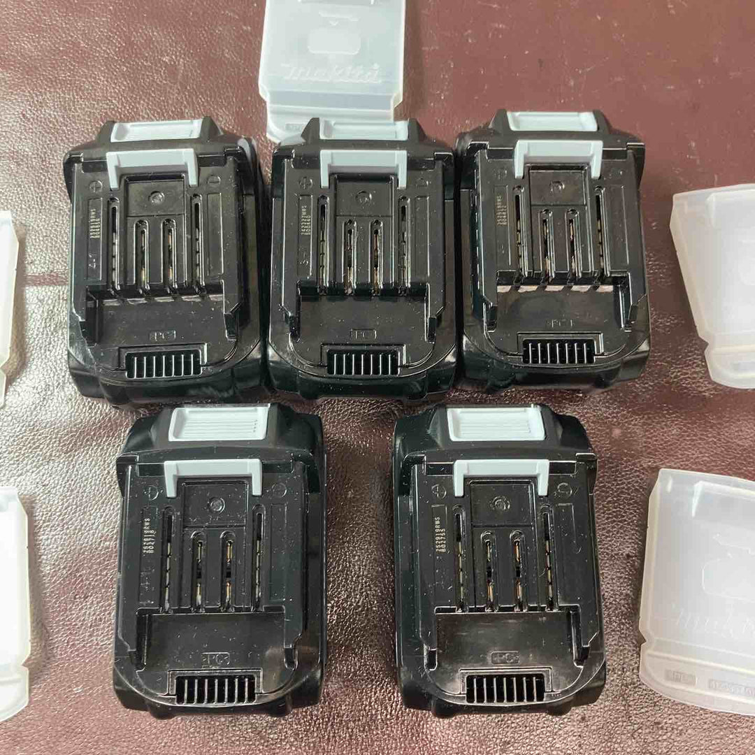 【未使用(店頭展示品)】マキタ(makita) リチウムイオンバッテリー 40Vmax/2.5Ah 5個セット ※展示品使用有【東大和店】