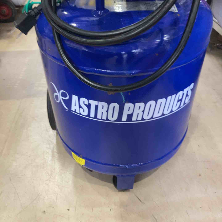 【店頭受取り限定】◇アストロプロダクツ 縦型 サイレント エアコンプレッサー 38L ブルー【町田店】