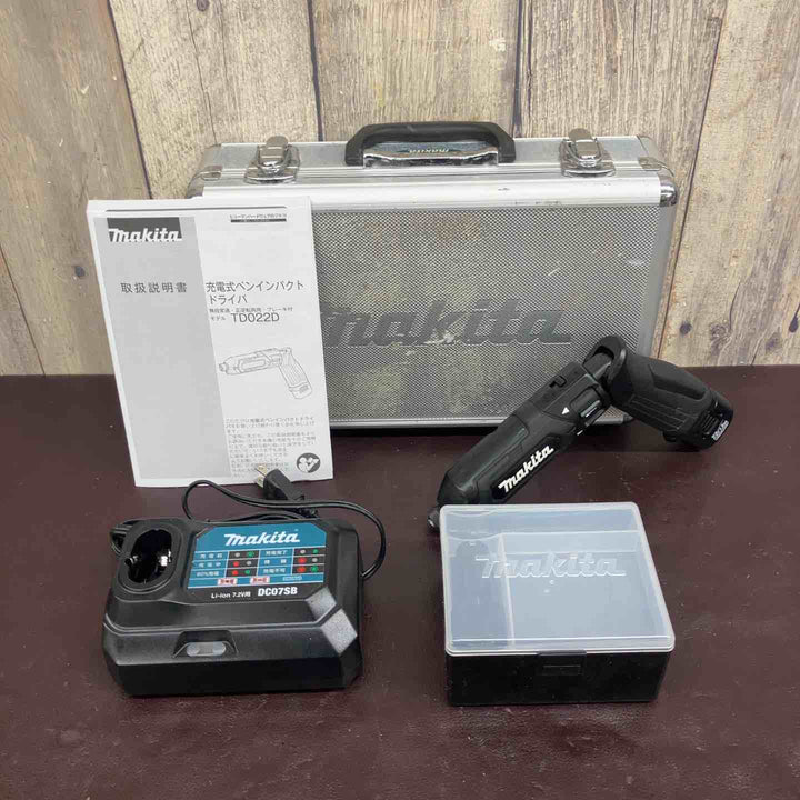 【中古品】 マキタ(makita) コードレスペンインパクトドライバー TD022DSHXB 【東大和店】