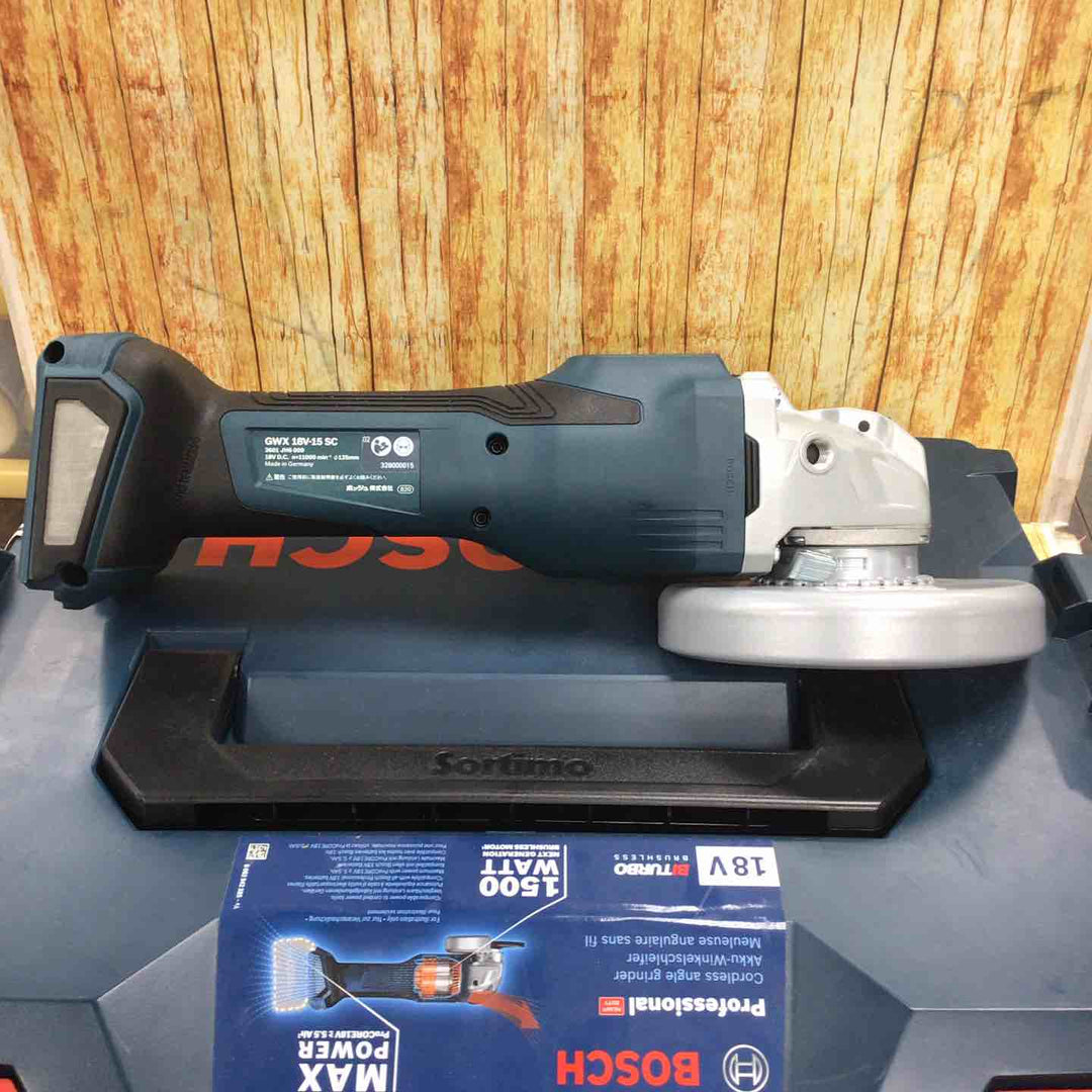 ◇BOSCH　ディスクグラインダー　GWX18V-15SC5J【川崎店】