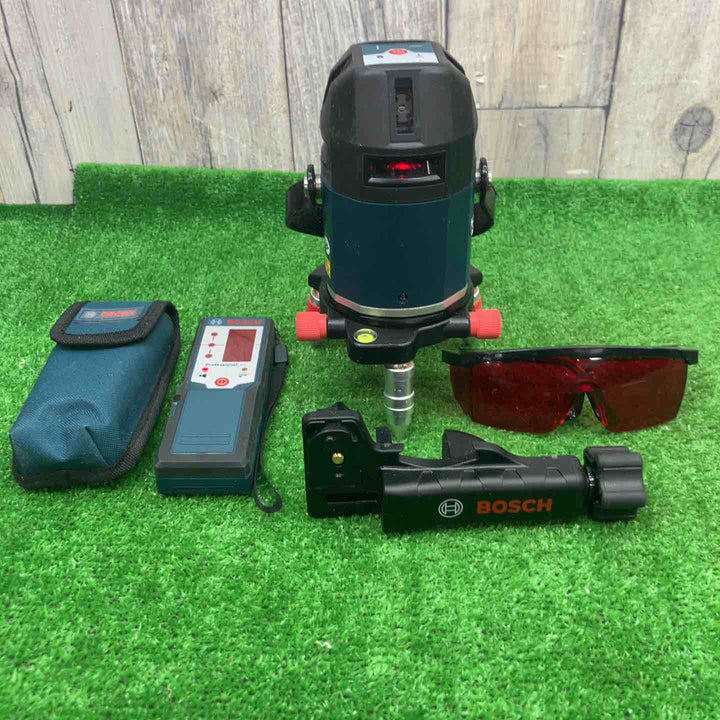 ジャンク品◇ボッシュ(BOSCH) 電子整準方式 ・レーザー墨出し器 GLL8-40ELR【富山店】●風