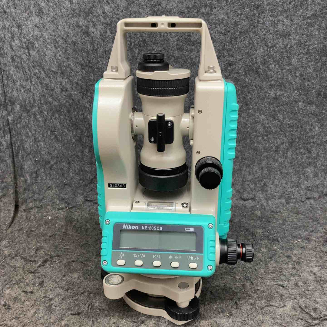 【現状品】◇ニコン・トリンブル(Nikon) 電子セオドライト NE-20SC2 NE-20SCⅡ【鴻巣店】
