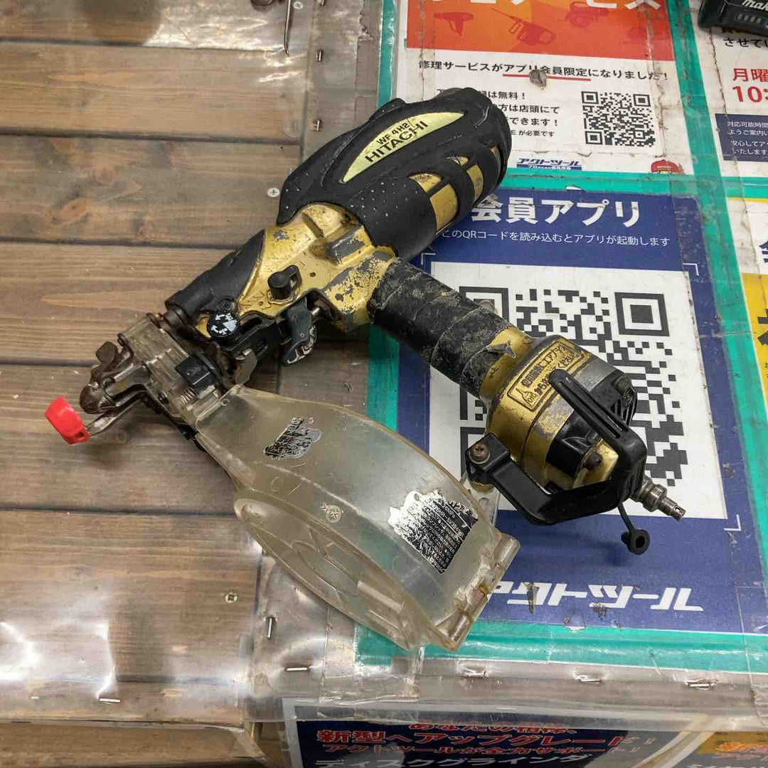 ★ハイコーキ(HIKOKI ※旧:日立工機) 高圧エアネジ打ち機 WF4H2【戸田店】