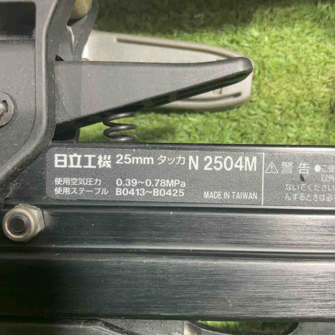 ☆ハイコーキ(HIKOKI ※旧:日立工機) 常圧エアタッカ N2504M【川口店】