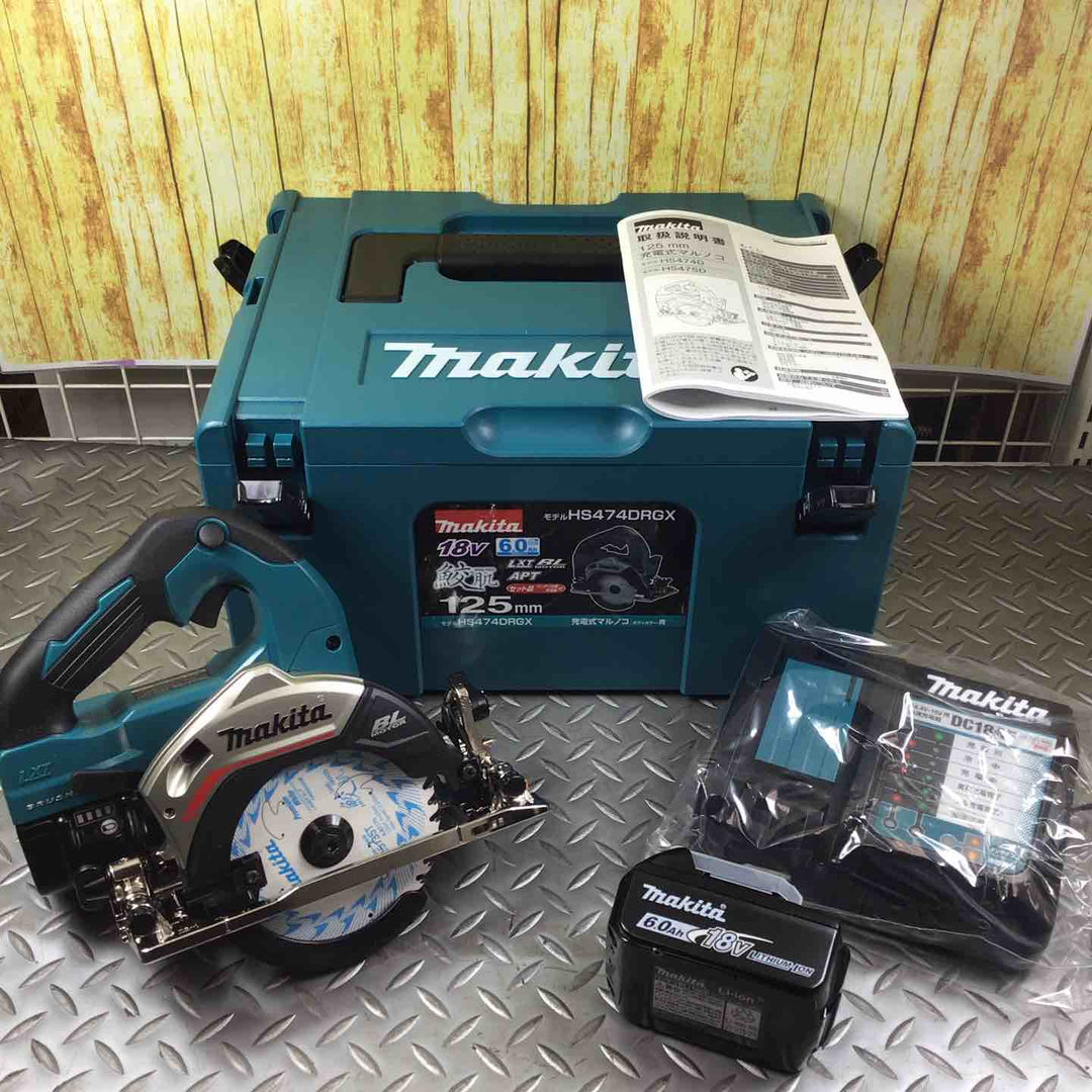 ★マキタ(makita) コードレス丸のこ HS474DRGX【町田店】