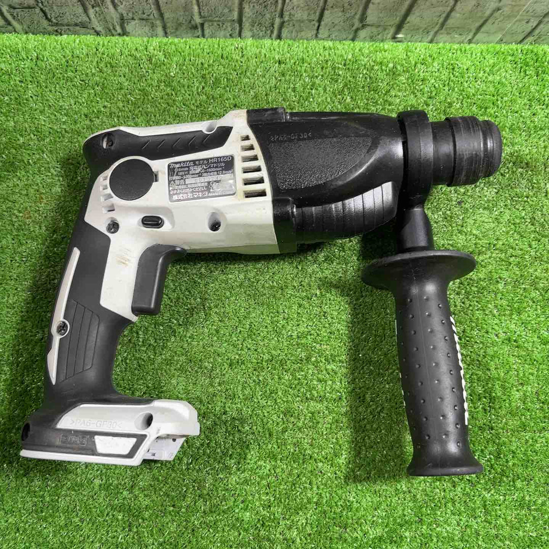 ◇マキタ(makita) コードレスハンマドリル HR165DRGXW ホワイト 動作確認済み バッテリー×2、充電器付き【川口店】