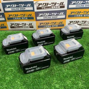 マキタ(makita) リチウムイオンバッテリー 18V/6.0Ah BL1860B 5台セット 純正バッテリー【草加店】