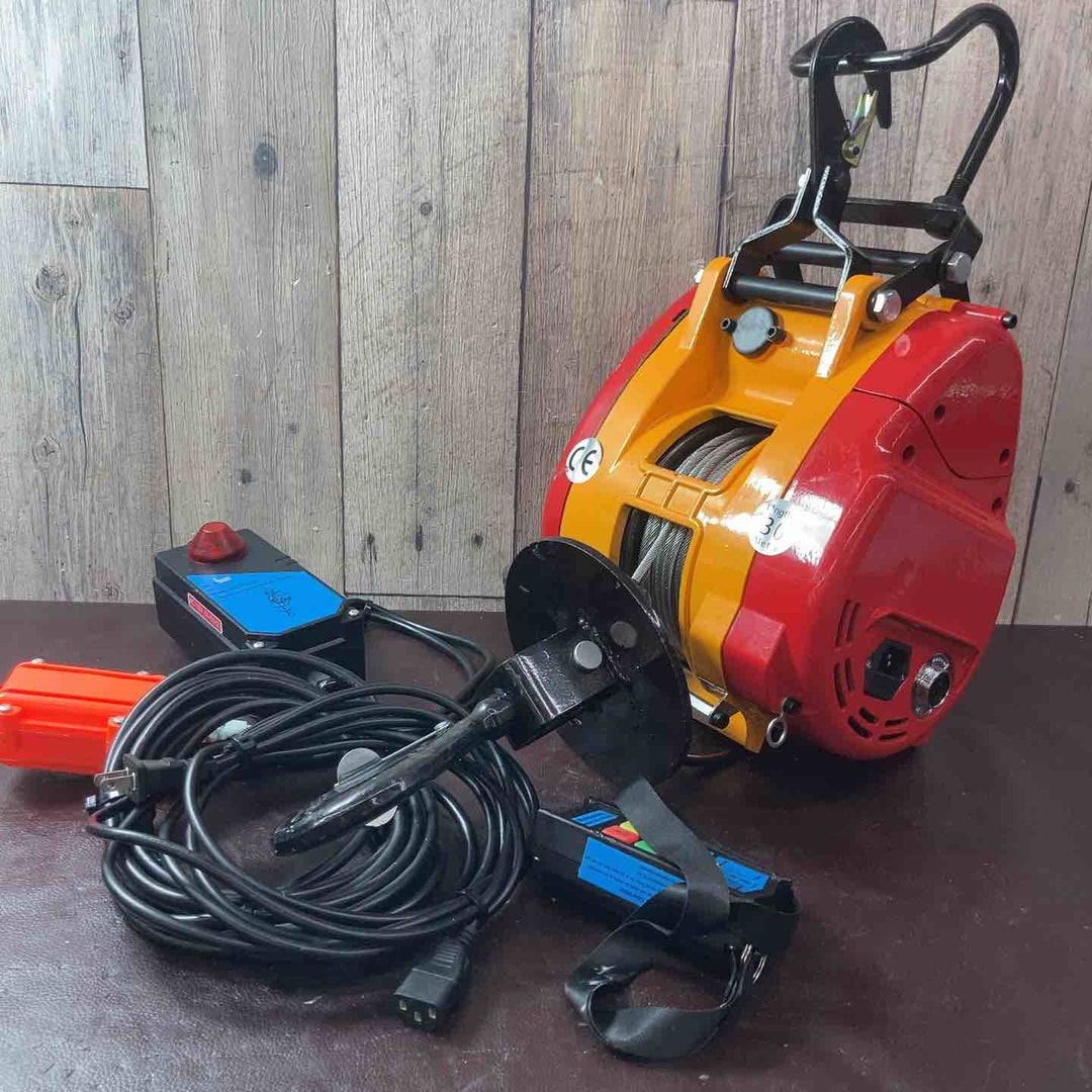 【中古品】XIAOJINGANG 電動ウインチ DU-160A 無線リモコン付属【東大和店】