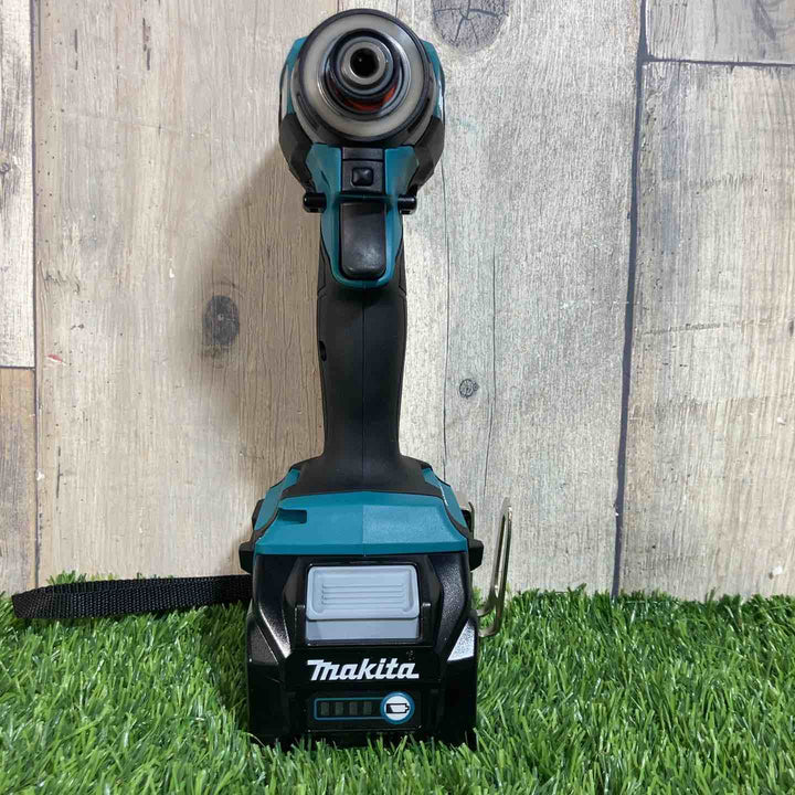 ★マキタ(makita) 40Vmaxコードレスインパクトドライバー TD005GRDX 純正バッテリー2個付【戸田店】