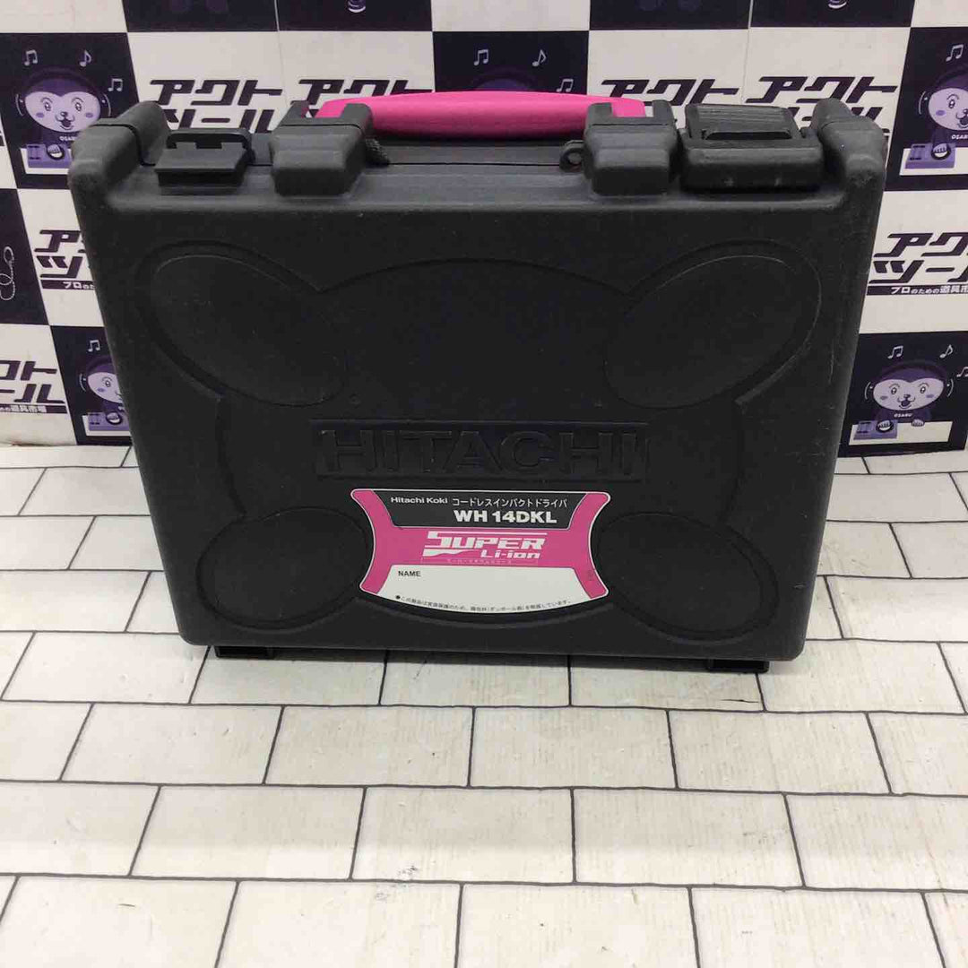 ★ハイコーキ(HIKOKI ※旧:日立工機) コードレスインパクトドライバー WH14DKL(2LSCK)(R)【所沢店】