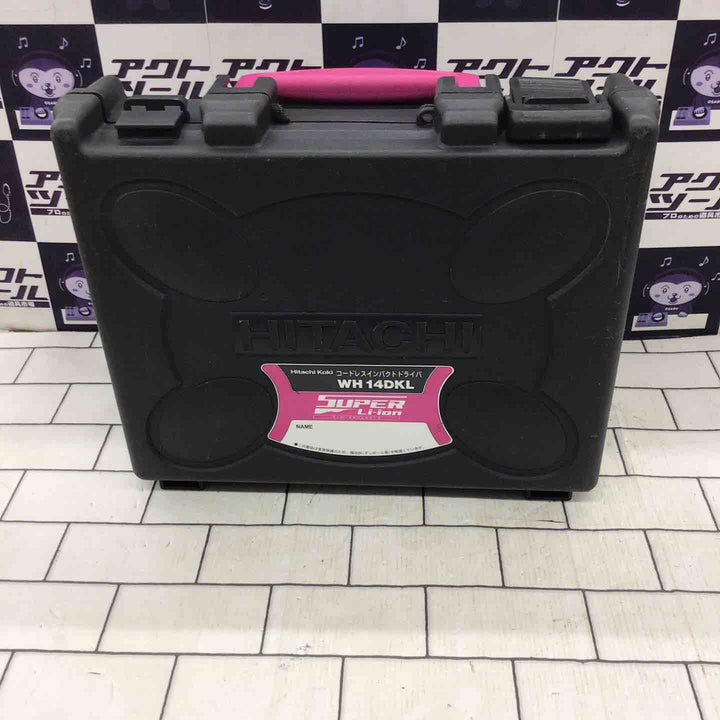 ★ハイコーキ(HIKOKI ※旧:日立工機) コードレスインパクトドライバー WH14DKL(2LSCK)(R)【所沢店】