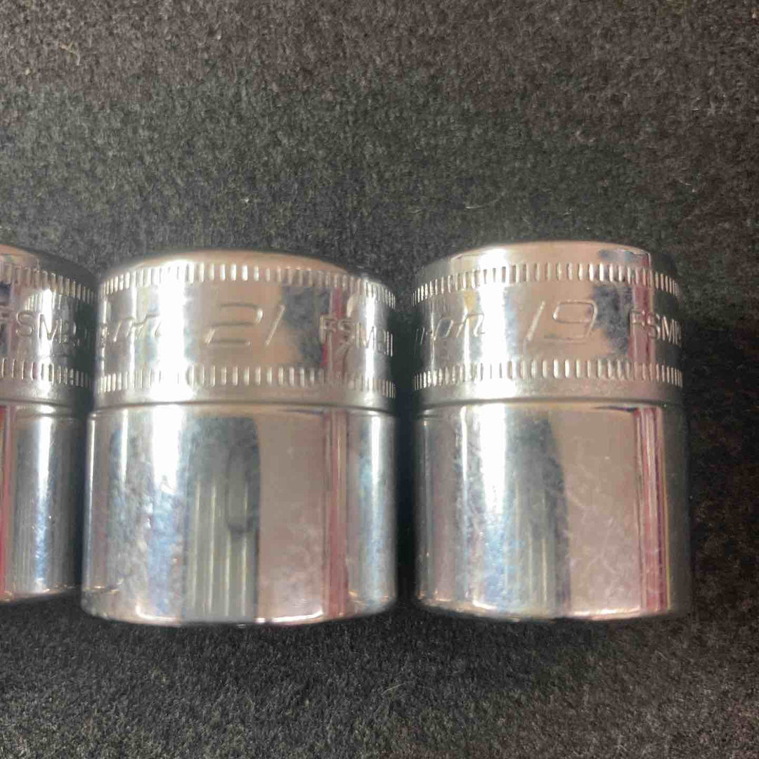 【中古品】 スナップオン(Snap-on) FSM81～FSM241 シャローソケット 10点セット 【東大和店】