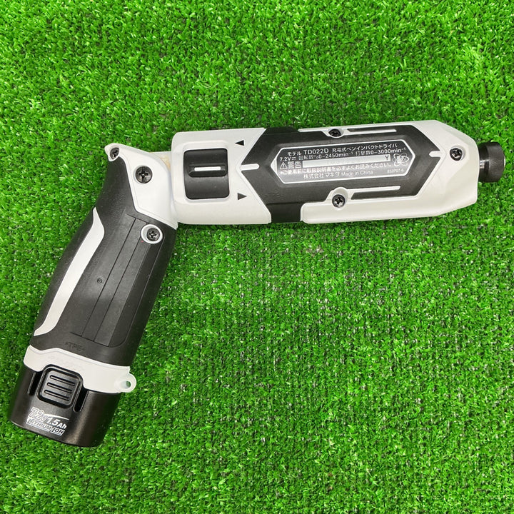 【未使用品】マキタ(makita) コードレスペンインパクトドライバー TD022DSHXW【電材館越谷店】