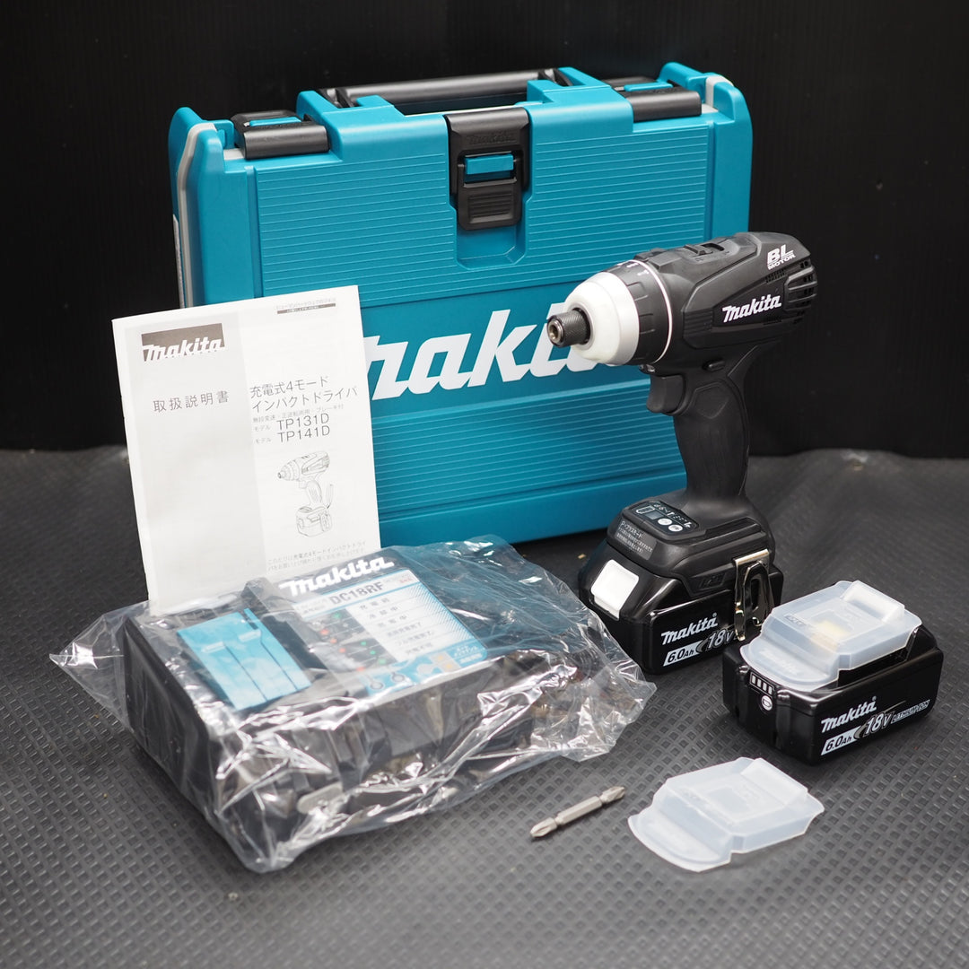 【未使用品】マキタ/makita コードレス4モードインパクトドライバー TP141DRGXB【鴻巣店】