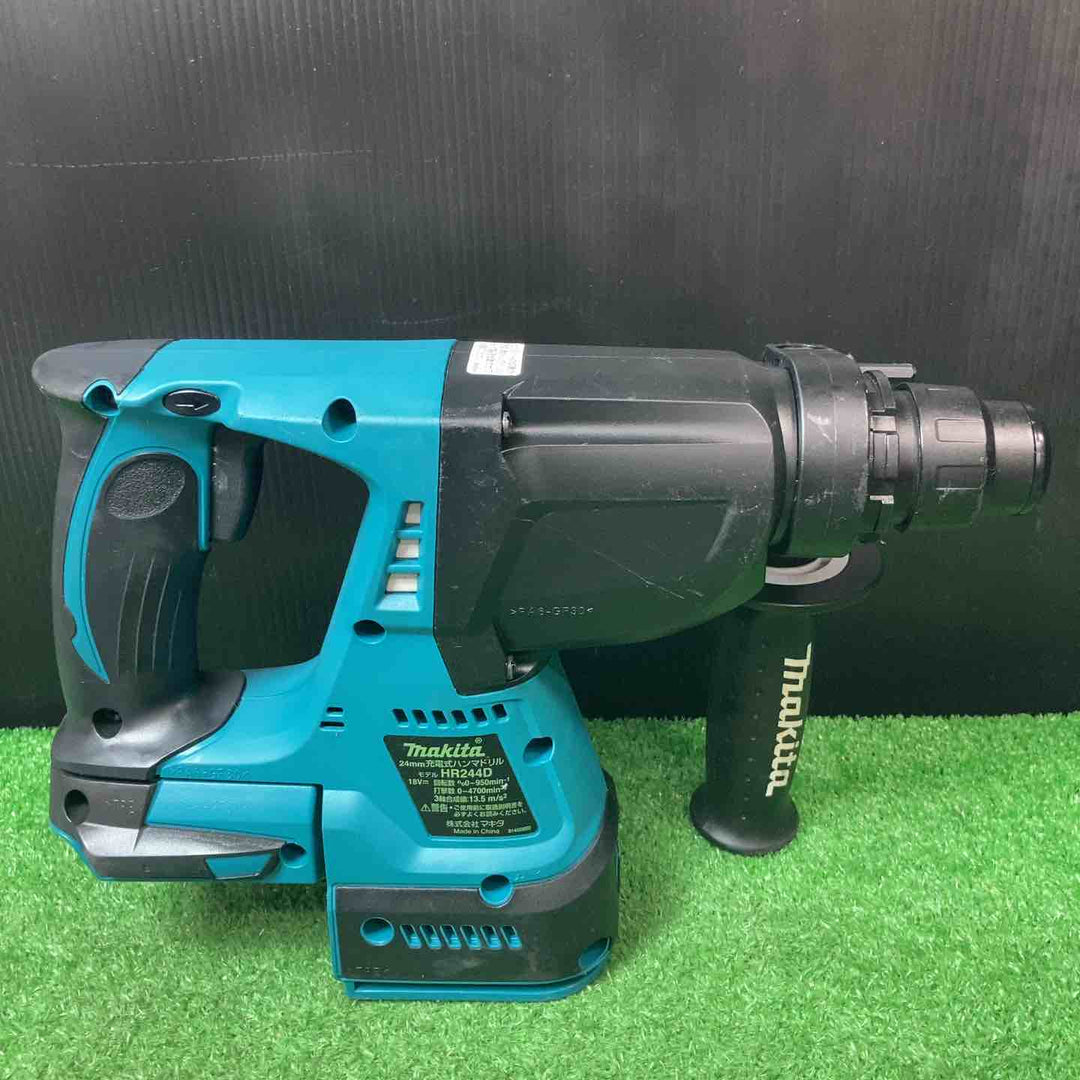 【中古美品】★マキタ(makita) コードレスハンマドリル HR244DRGX 18V6.0Ahバッテリー1個セット【岩槻店】