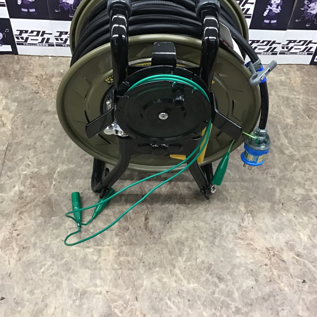 〇ハタヤ(HATAYA) 金属感知機能付メタルセンサーリール100V型標準型コードリール MSB-301KX【所沢店】