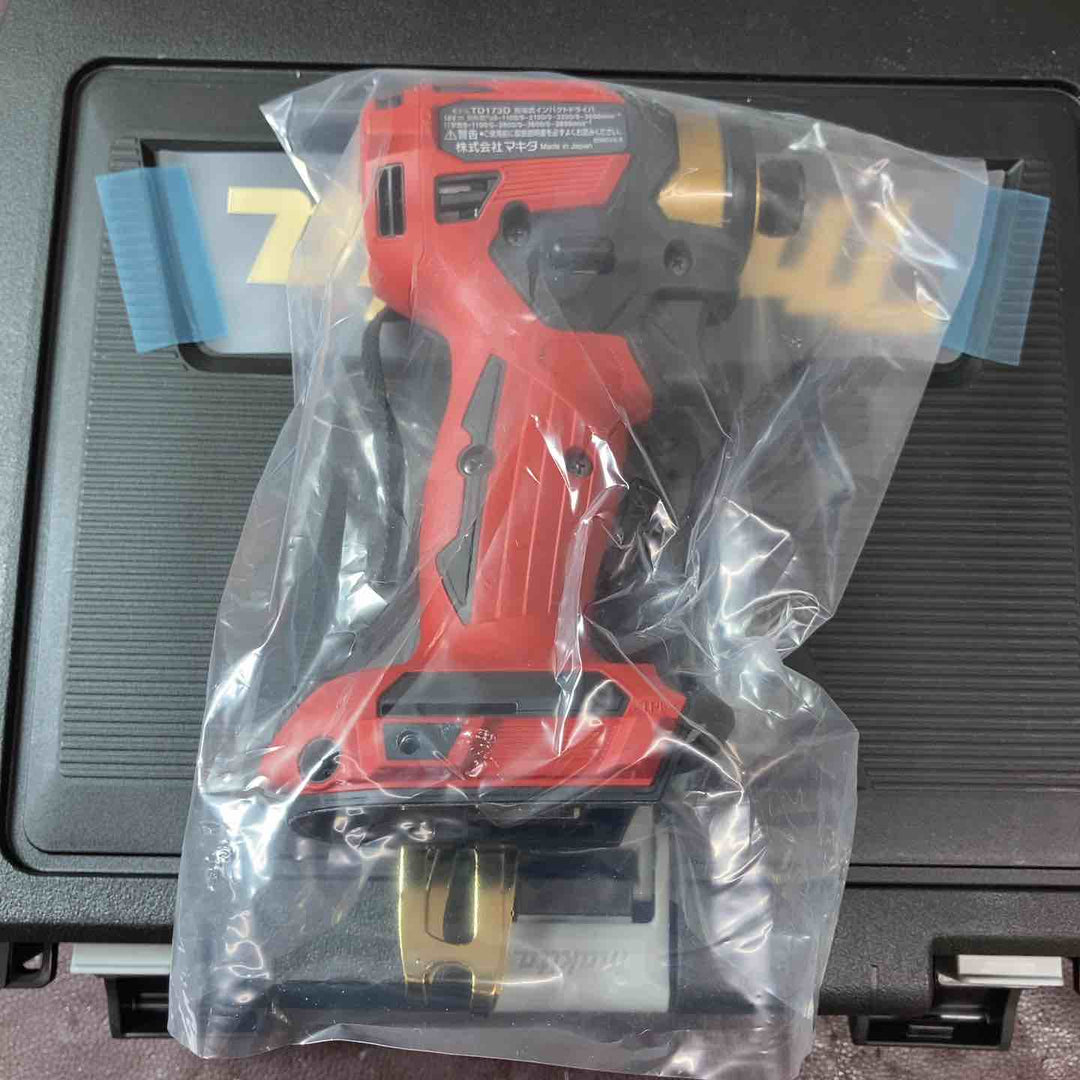 【未使用(店頭展示品)】マキタ(makita) コードレスインパクトドライバー TD173DZK 20周年限定カラー プレミアムレッド【東大和店】