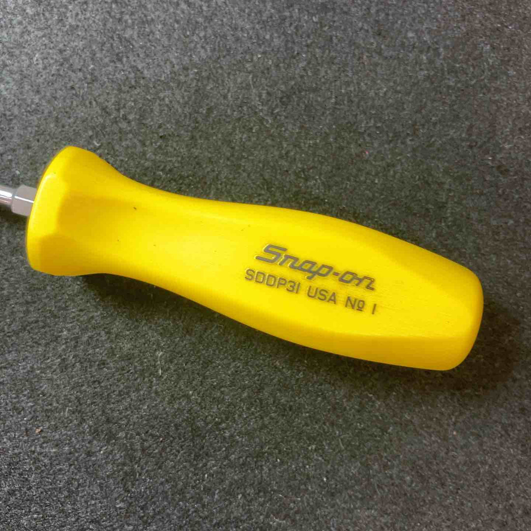 【中古品】 スナップオン(Snap-on) SDDP22 SSDMR8A プラスドライバー イエローグリップ 9本 【東大和店】