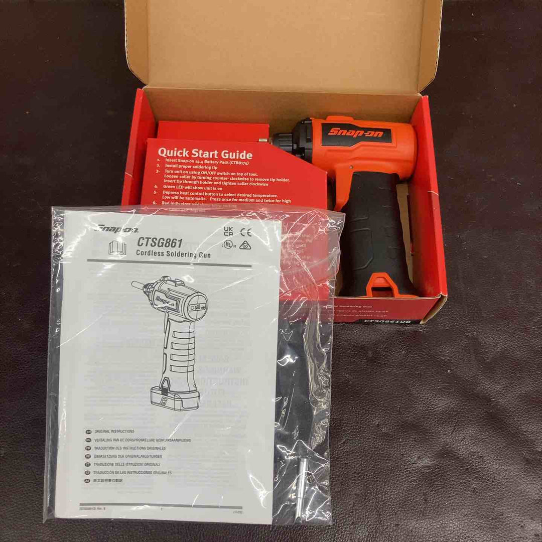 【未使用(店頭展示品)】スナップオン(Snap-on) コードレスはんだごて CTSG861DB【東大和店】