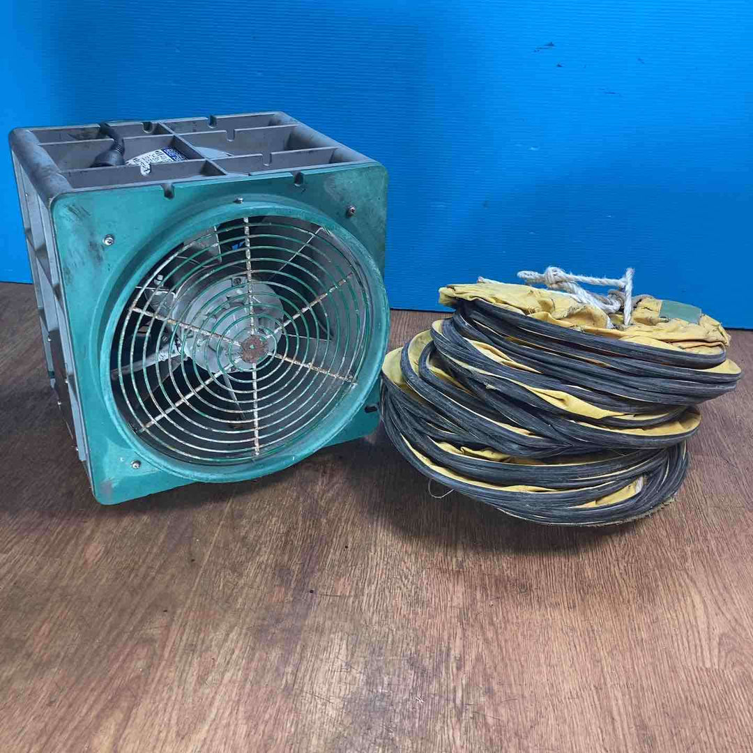 ◇エバラ(荏原製作所) 送風機 APM6 ポータブルファン 約4mのダクト付き【岩槻店】