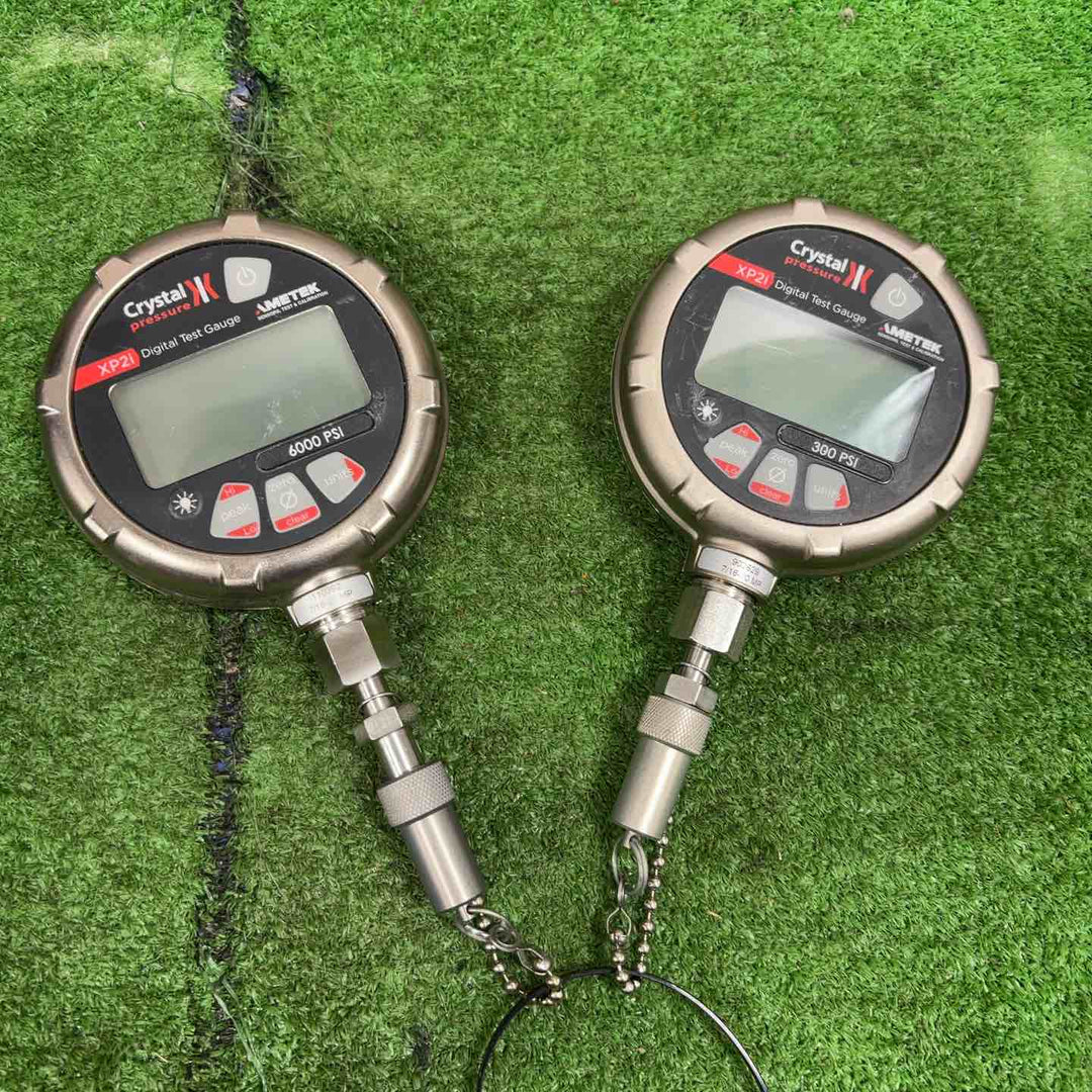 AMETEK 圧力キャリブレータ 300PSI XP2i 6000PSI 2個セット Crystal【草加店】