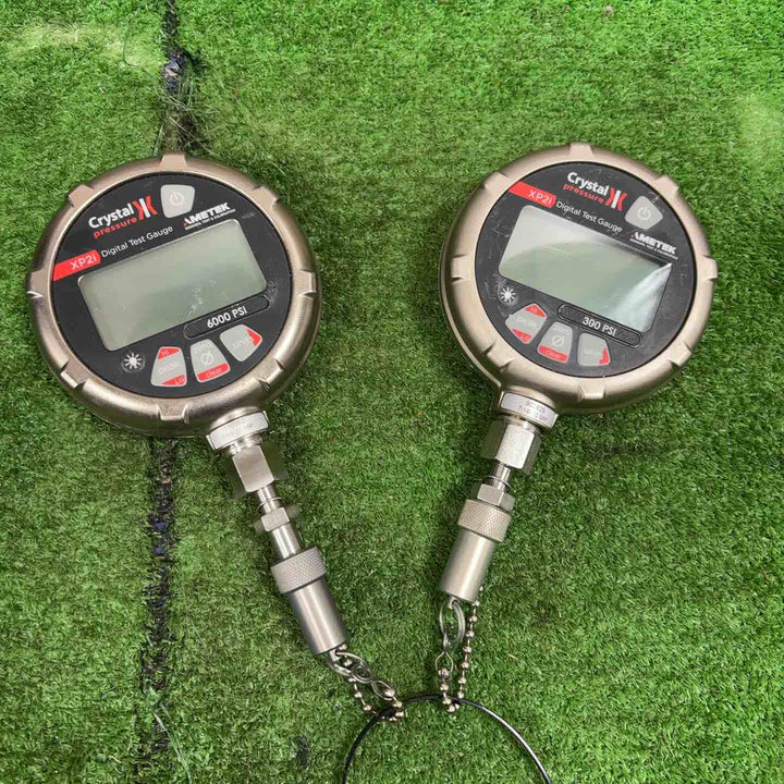 AMETEK 圧力キャリブレータ 300PSI XP2i 6000PSI 2個セット Crystal【草加店】