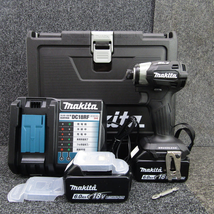 【未使用】 マキタ makita コードレス インパクトドライバー TD173DRGXB インパクト フルセット ブラック 黒 純正 充電式 18V【戸田店】