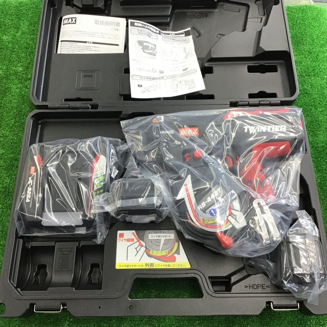 【未使用品(店頭展示品)】★マックス(MAX) 鉄筋結束機 ツインタイア RB-442T-B2C/1450A【岩槻店】