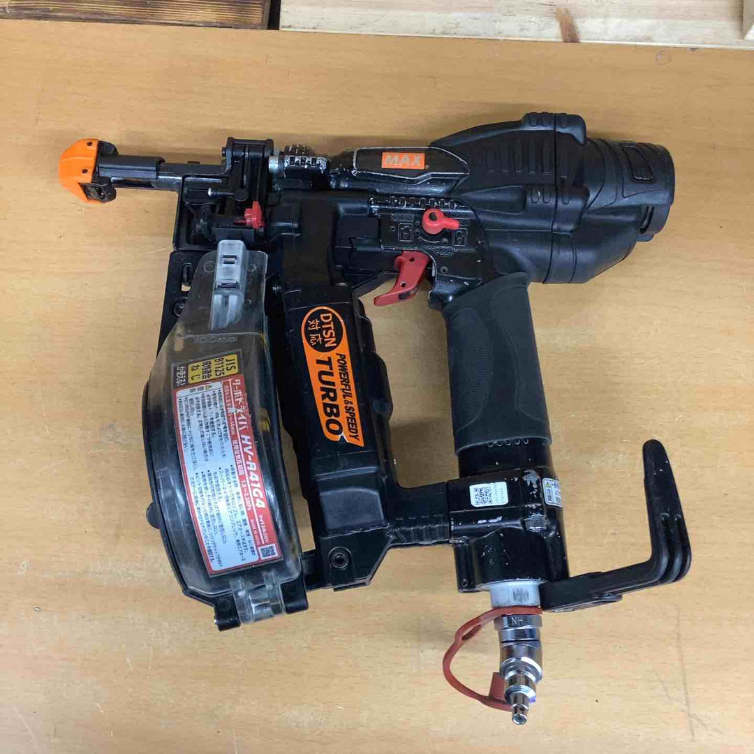 ◇マックス(MAX) 高圧エアネジ打ち機 HV-R41G4 限定色ブラック【越谷店】