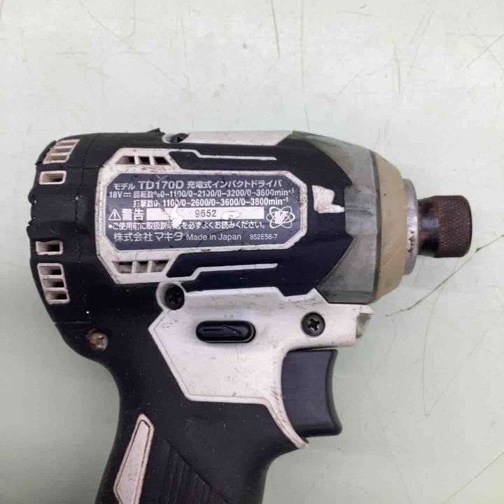 ★マキタ(makita) コードレスインパクトドライバー TD170DZW【越谷店】