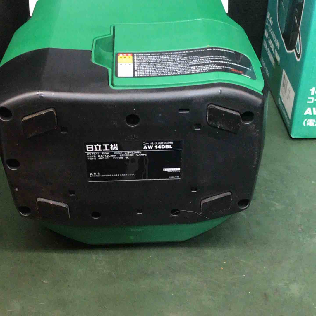 ◇ハイコーキ(HIKOKI ※旧:日立工機) 充電式高圧洗浄機 AW14DBL(NN)【戸田店】