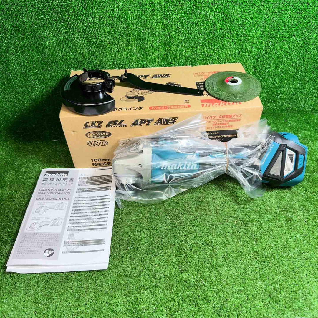 【未使用品】 マキタ (makita) 100mmコードレスディスクグラインダ GA412DZ 【藤沢店】