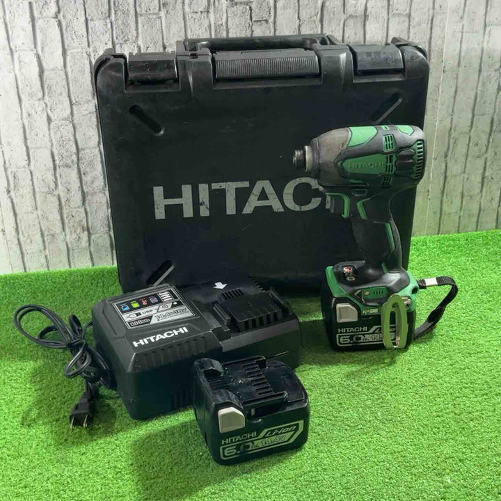 ★ハイコーキ(HIKOKI ※旧:日立工機) コードレスインパクトドライバー WH14DDL2(2LYPK)(L) 動作確認済【川口店】