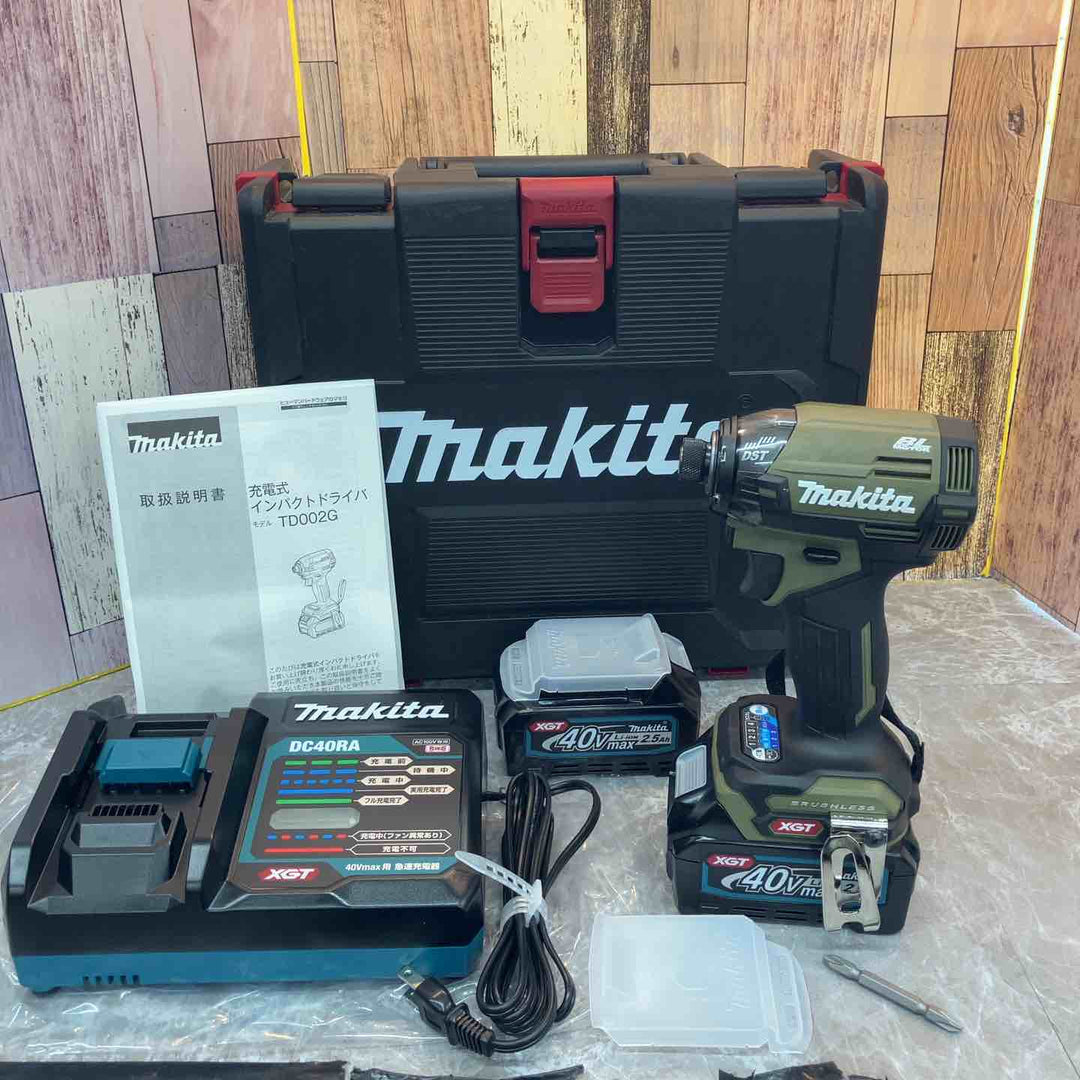 ★マキタ(makita) コードレスインパクトドライバー TD002GRDXO【八潮店】