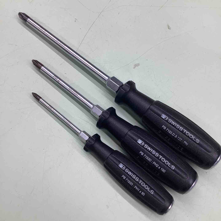 PBスイスツール(PB SWISS TOOLS) ドライバー プラス マイナス ホースプラッカー 7本 セット 【越谷店】