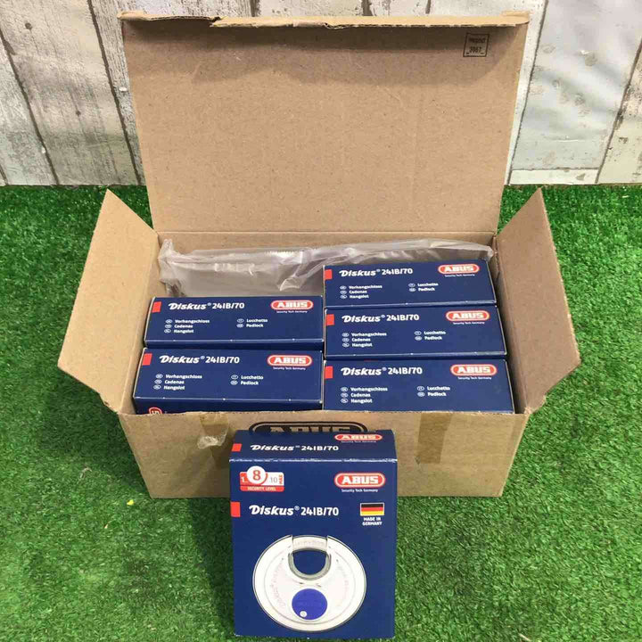 ◇ABUS アバス DISKUS ディスカス 南京錠 24IB-70 6個入【町田店】
