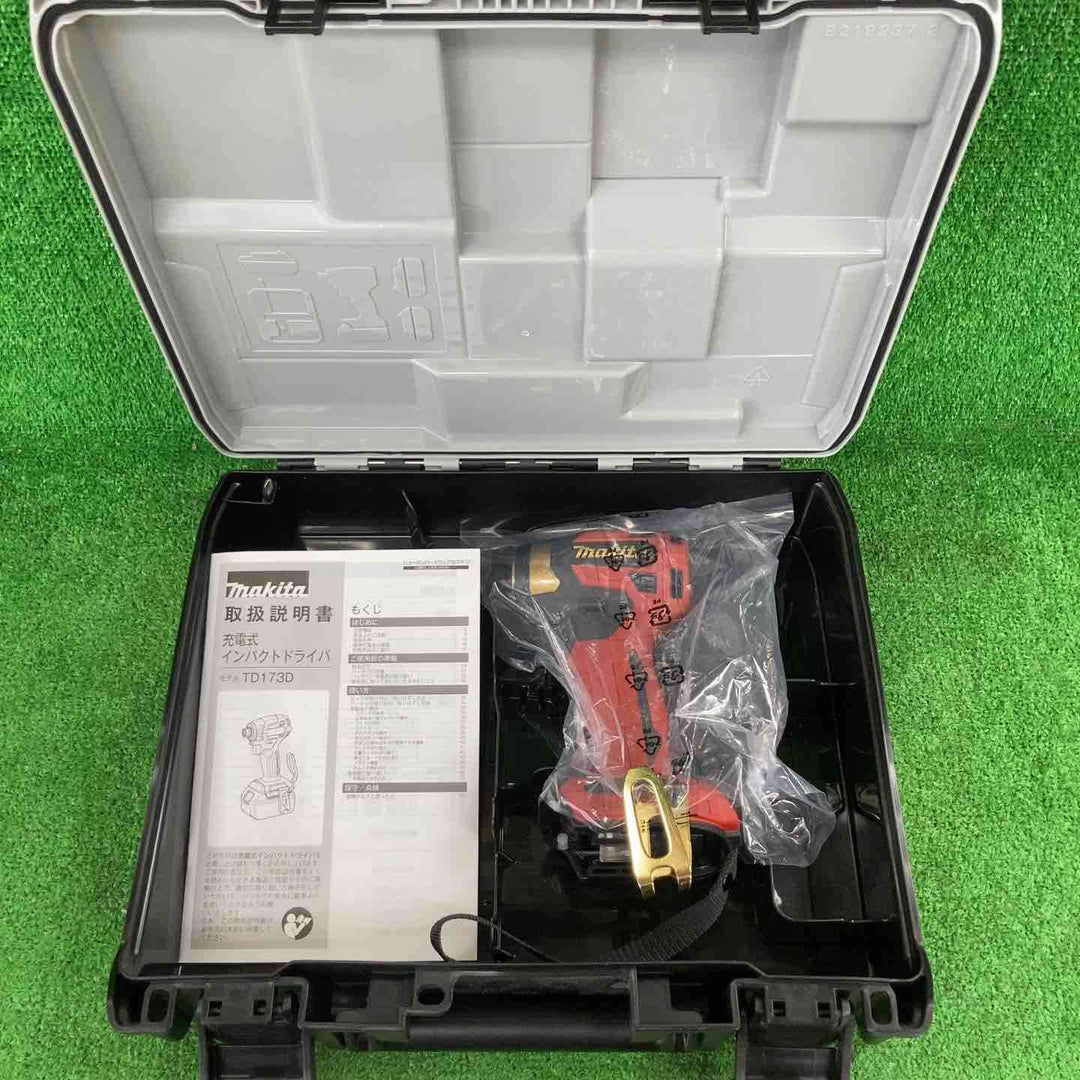 ◇マキタ(makita) コードレスインパクトドライバー TD173DZPR LTX20周年限定色 プレミアムレッド 本体のみ【町田店】