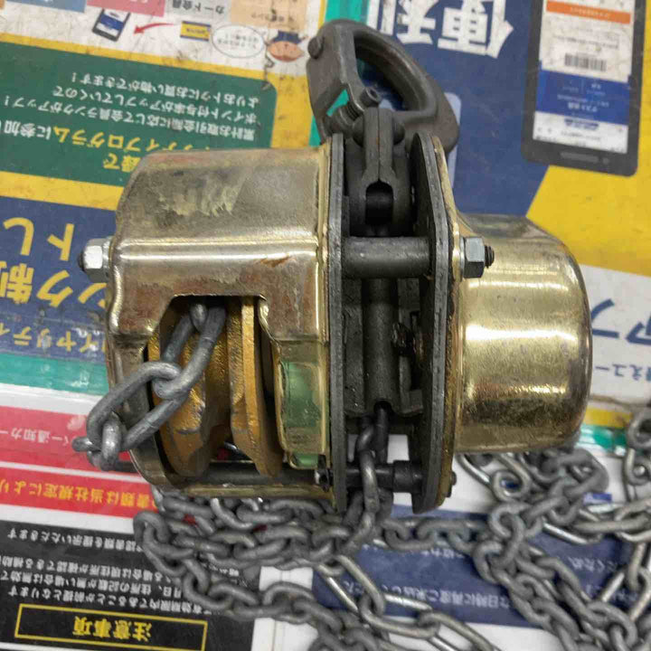 ◇象印 ホイストマン HM3-50 チェーンブロック　0.5t チェーンブロック 揚程2.5m トルコン機能付【戸田店】