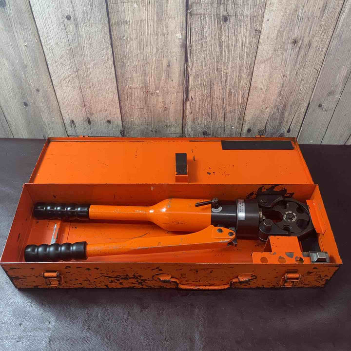 【中古品】 西田製作所 ロータリー油圧端子圧着機 NC-150DR-H 【東大和店】