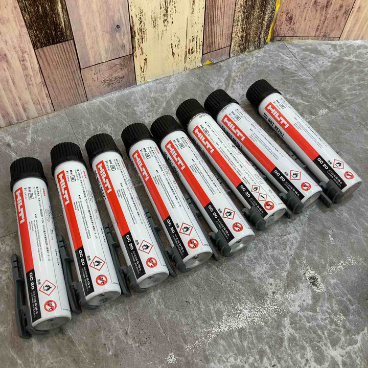 ③◇HILTI/ヒルティ　GX120用 ガス缶 GC20 8本セット 長期保管品【八潮店】