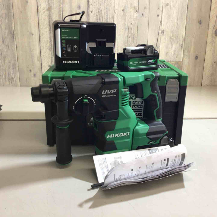 ★ハイコーキ(HIKOKI ※旧:日立工機) コードレスハンマドリル DH3628DA(2XPZ)【戸田店】