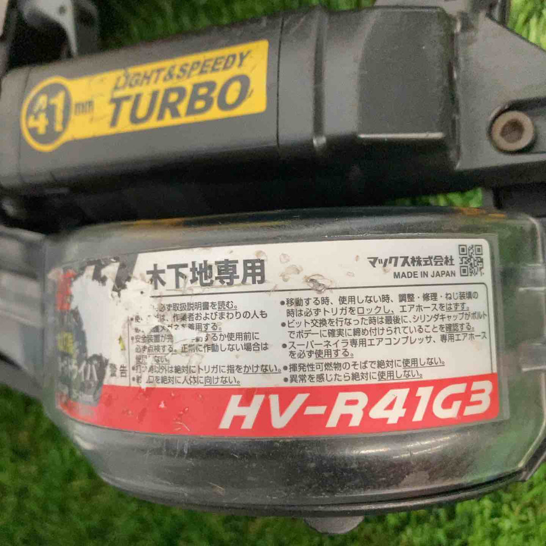 ★マックス(MAX) 高圧エアネジ打ち機 HV-R41G3-G【戸田店】